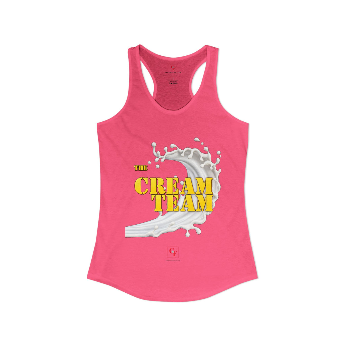 Cream Team Original Refresh Racerback Tank