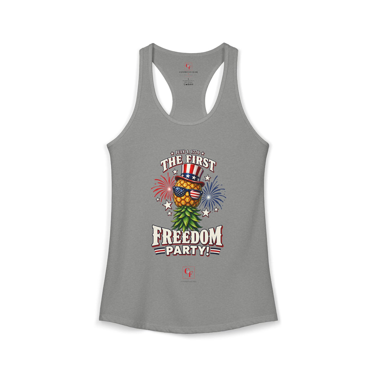 First Freedom Party Racerback Tank
