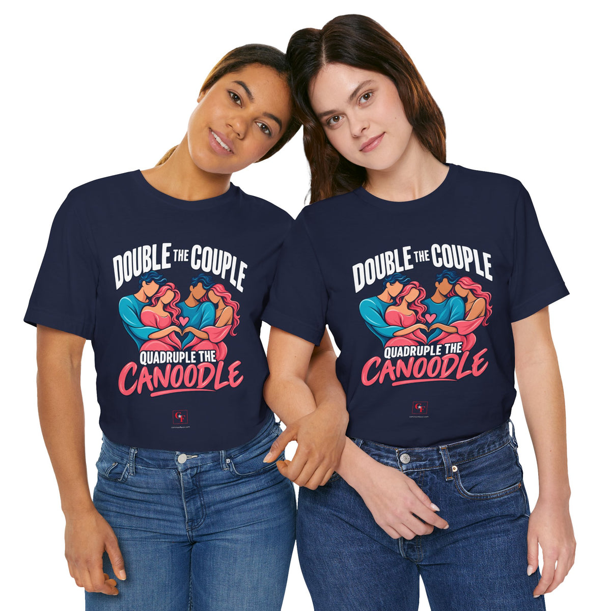 Double Couple Quad Canoodle Tee