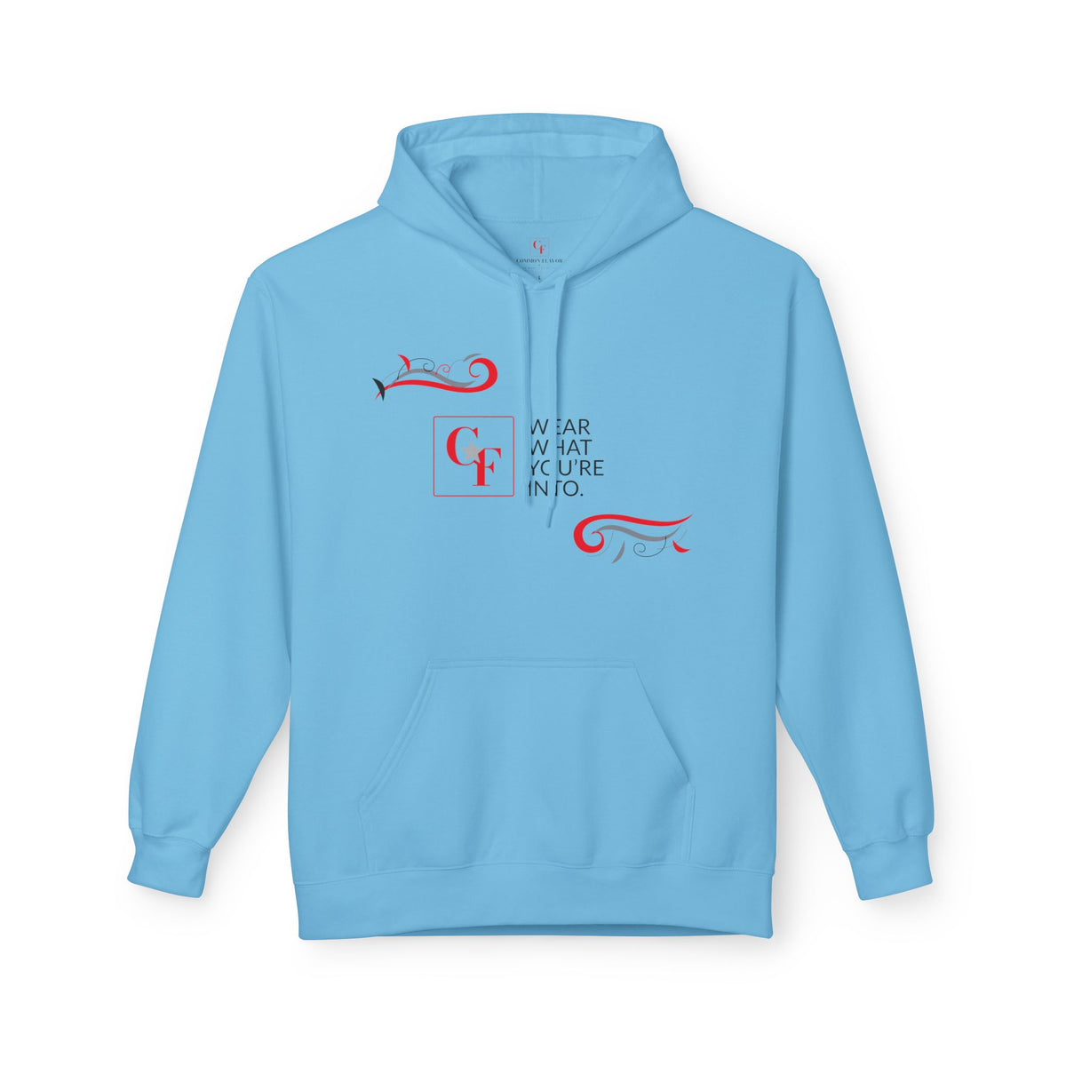 CF Originals "Wear What You're Into" Flowing Twist Hoodie