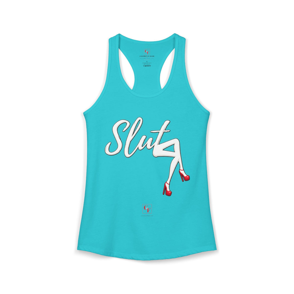 Slut Legs Racerback Tank
