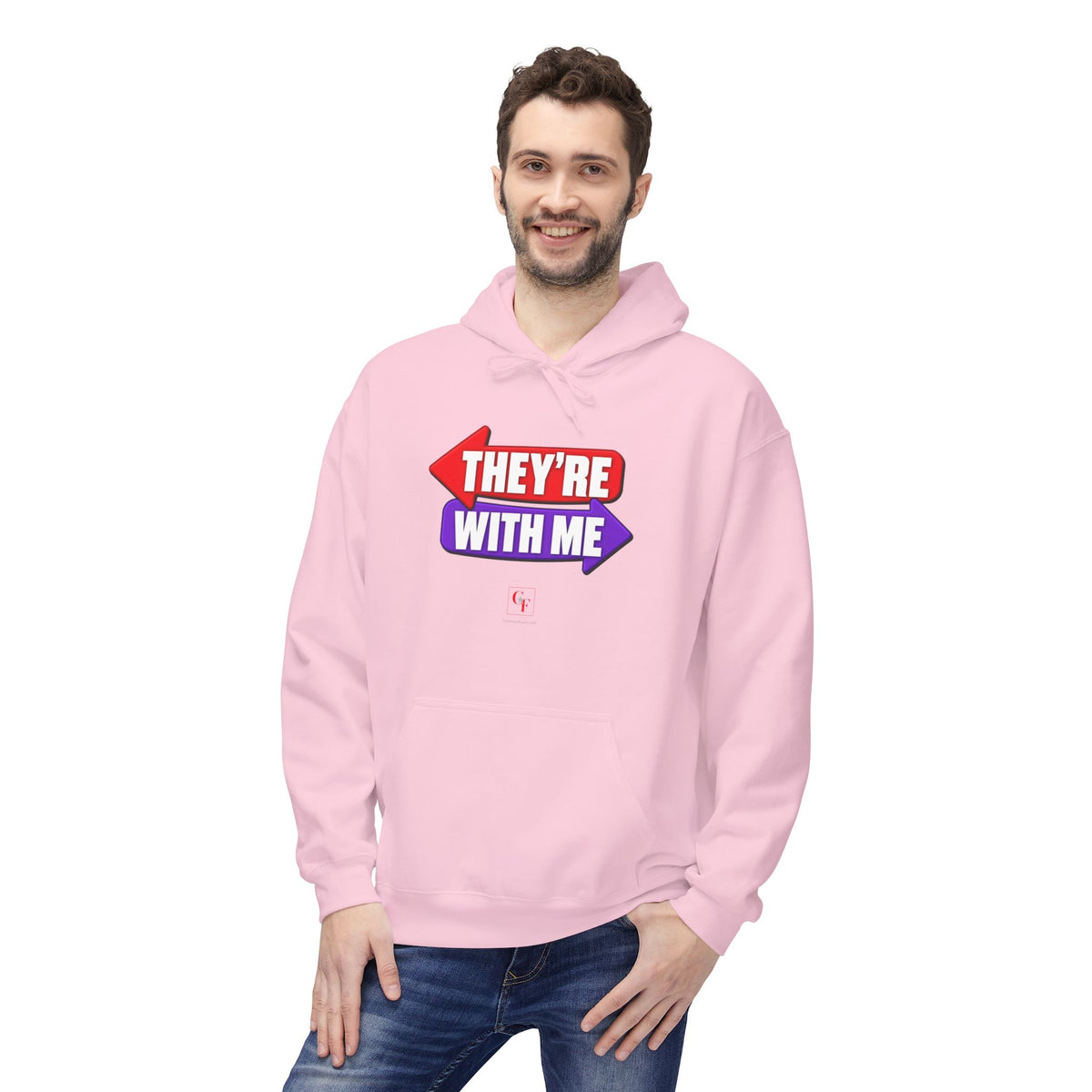 They're With Me Hoodie