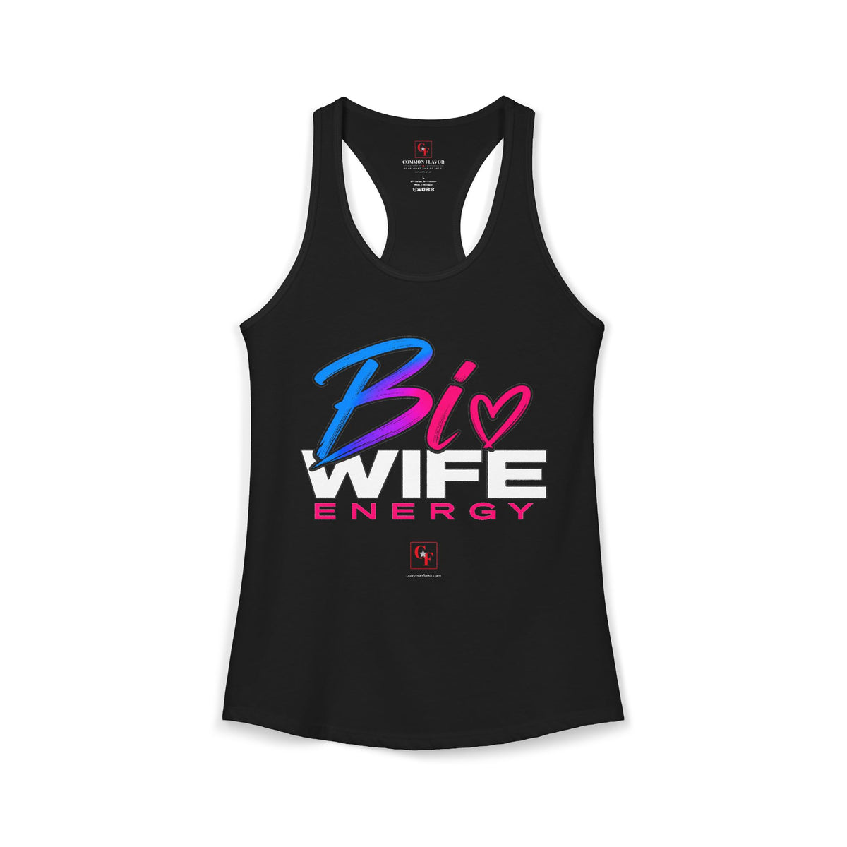 Bi Wife Energy Racerback Tank