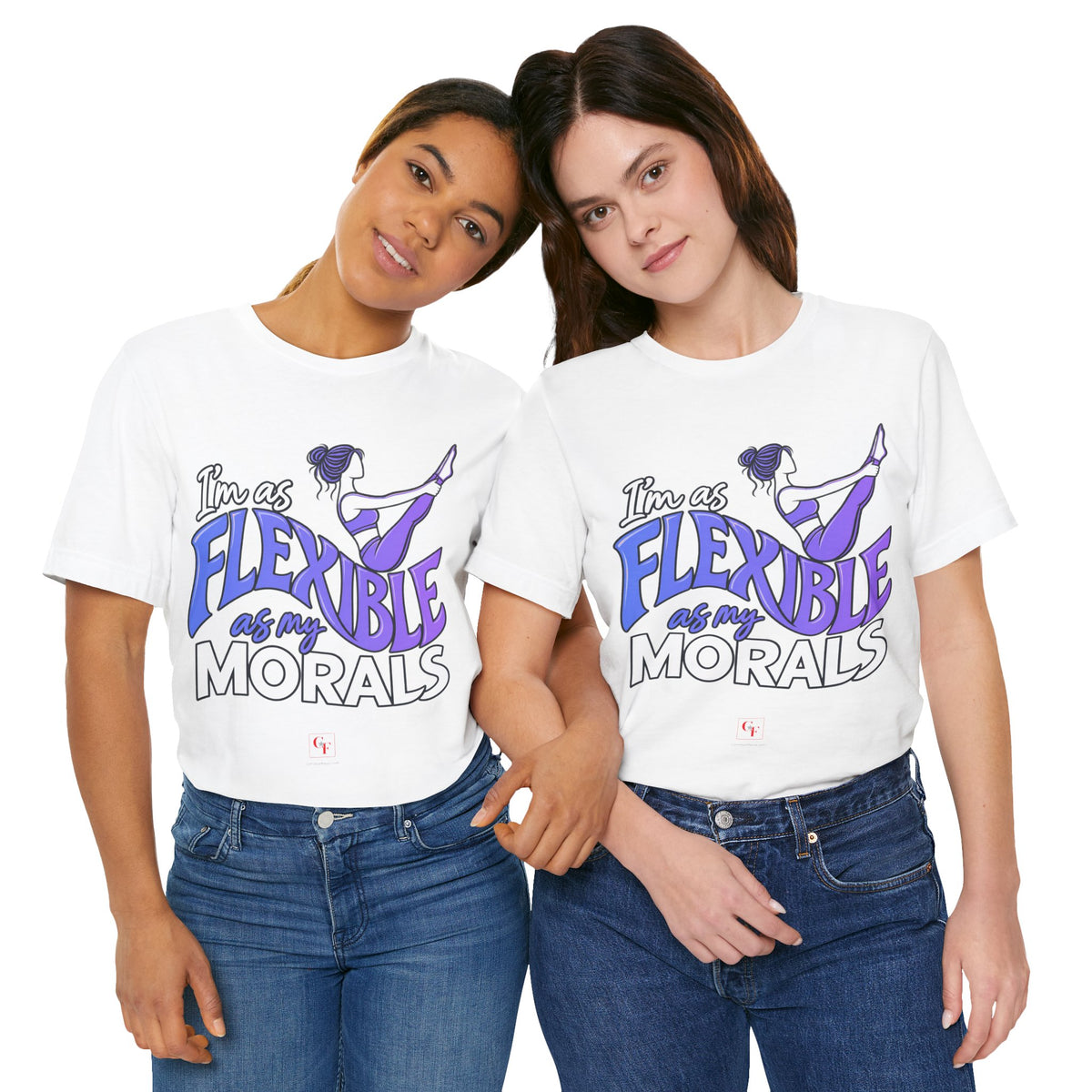 Flexible As My Morals Tee