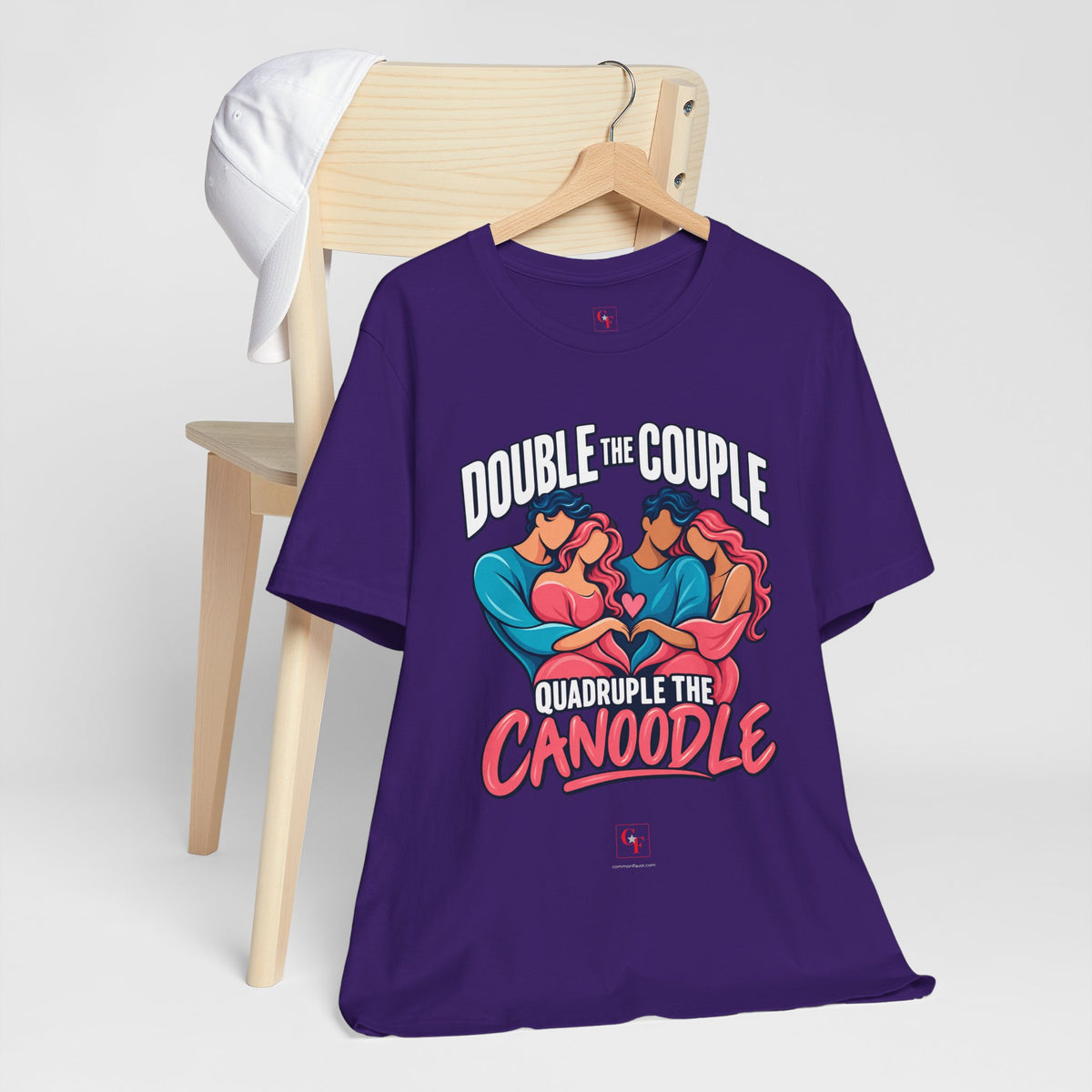 Double Couple Quad Canoodle Tee