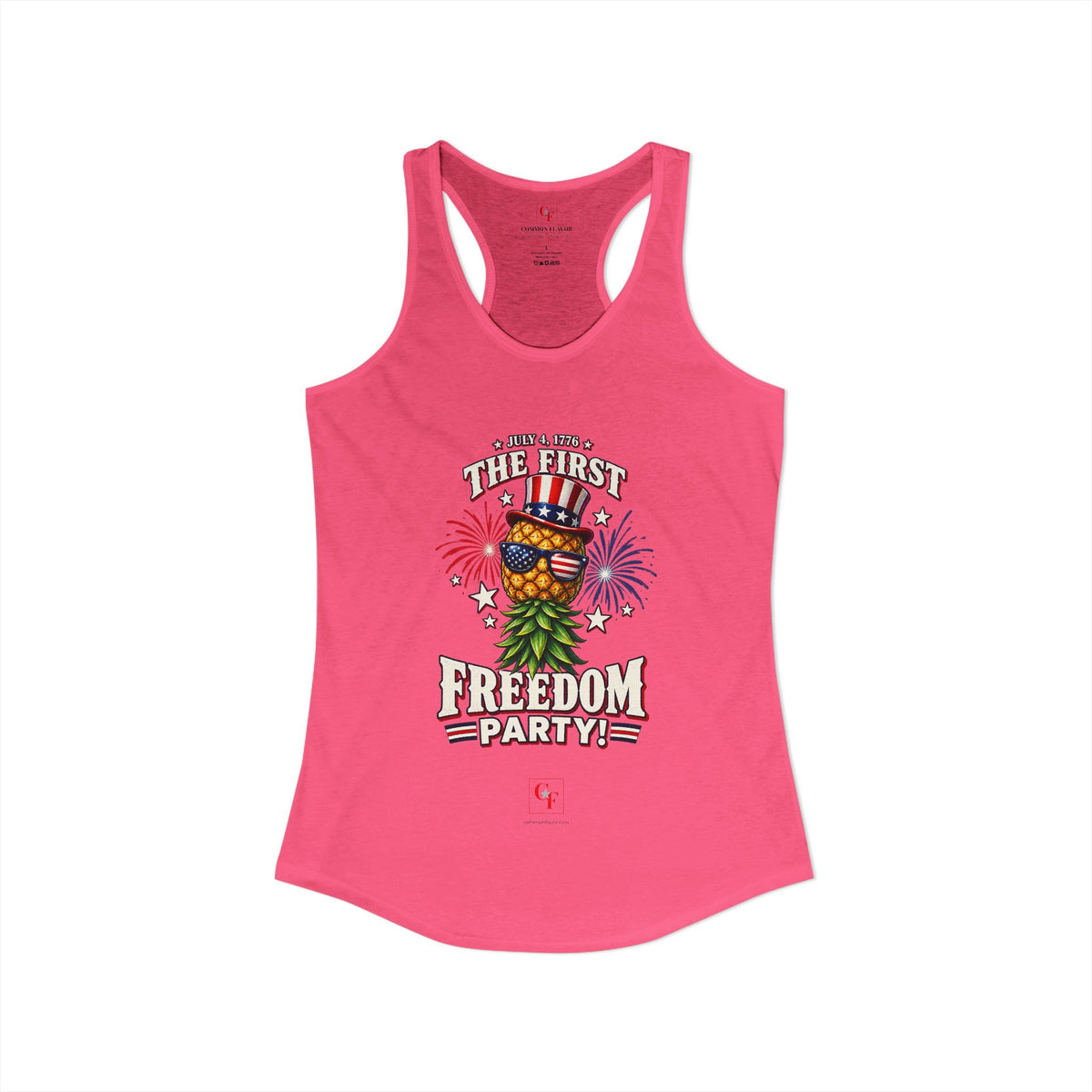First Freedom Party Racerback Tank