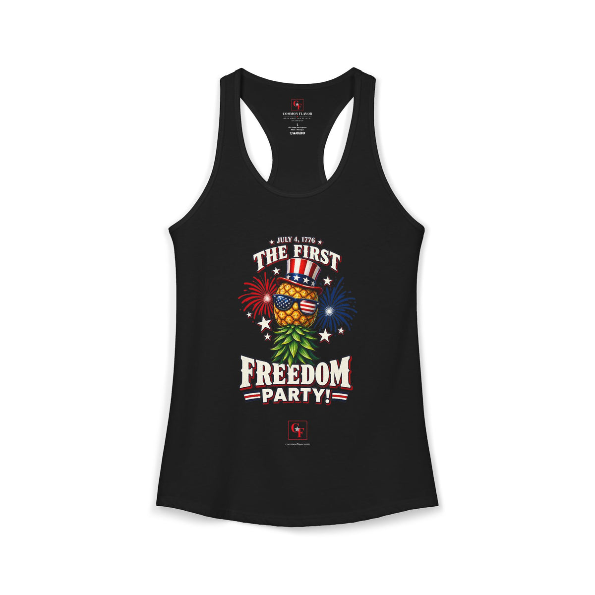 First Freedom Party Racerback Tank