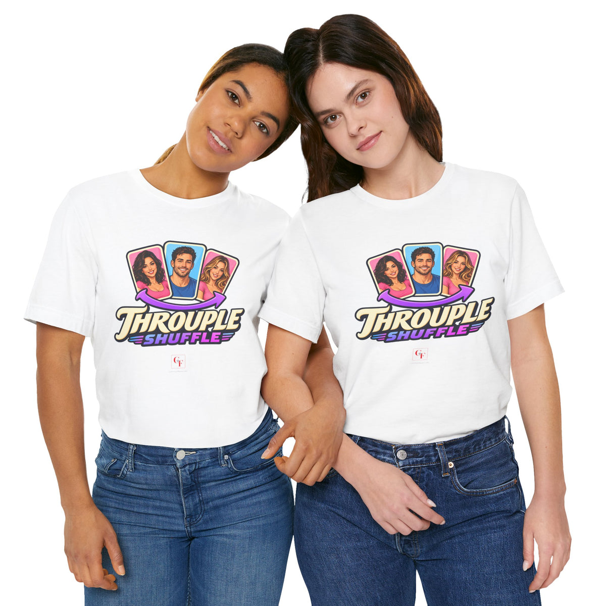 Throuple Shuffle Variation Tee