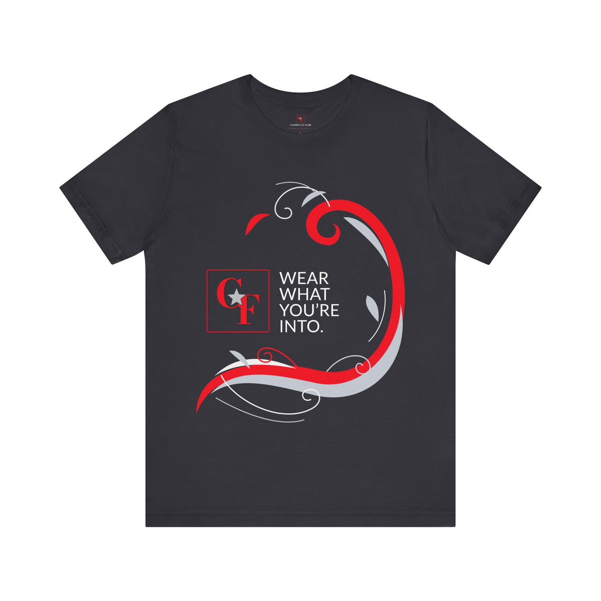 CF Originals "Wear What You're Into" Side Sweep Tee