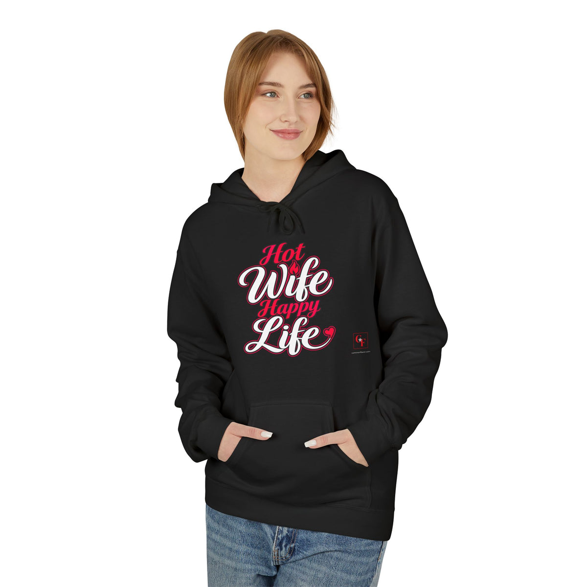 Hot Wife Happy Life Hoodie