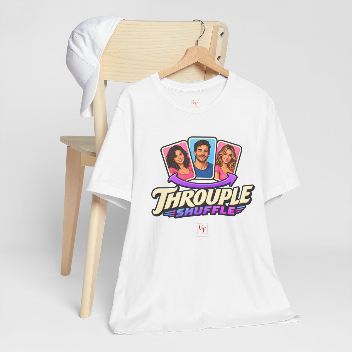 Throuple Shuffle Variation Tee