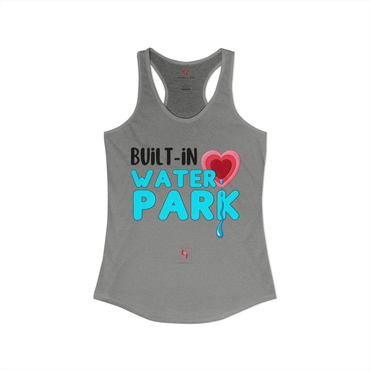 Built-In Water Park Original Depth Racerback Tank