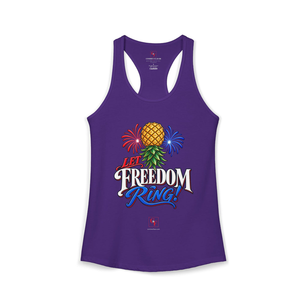 Let Freedom Ring Racerback Tank