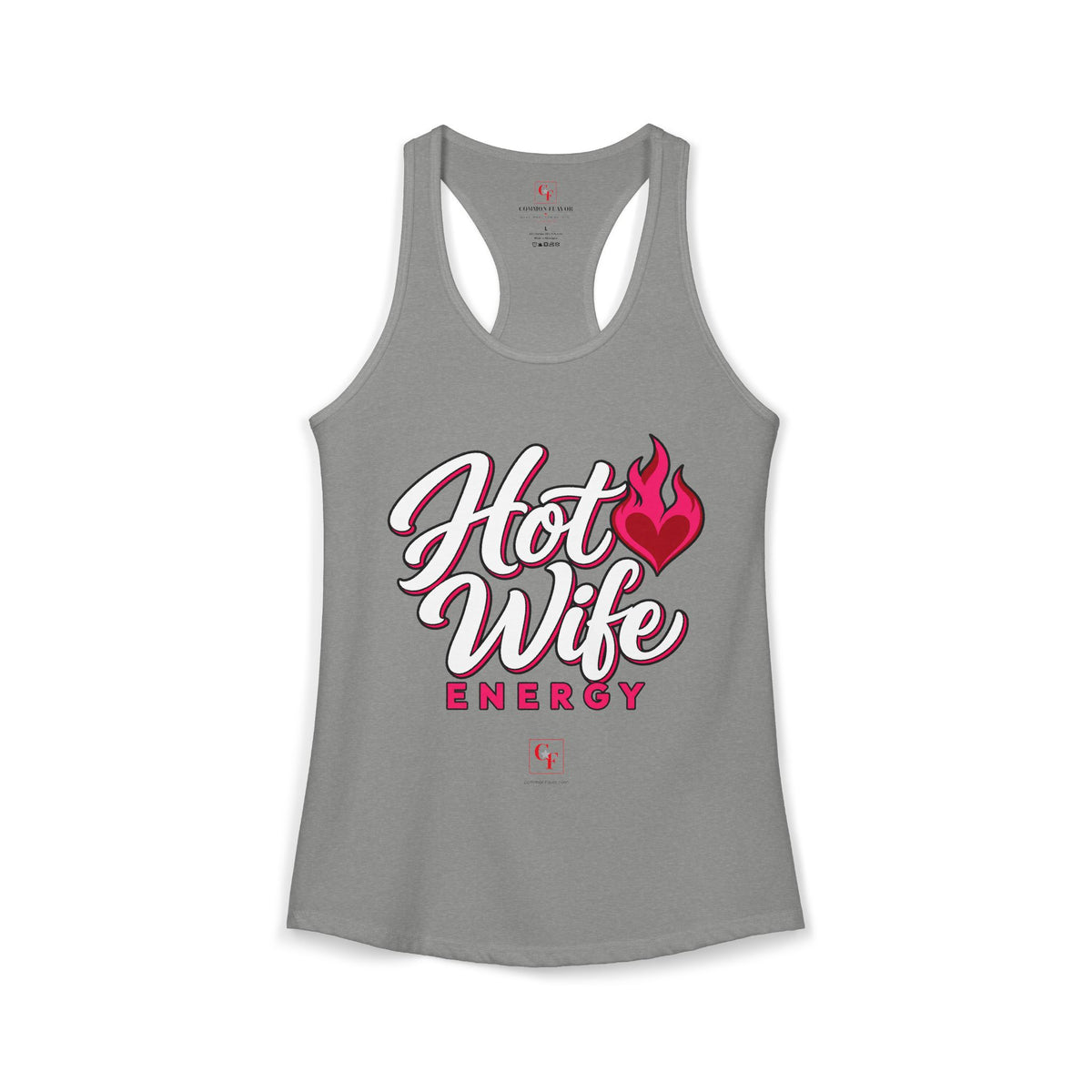 Hot Wife Energy Racerback Tank
