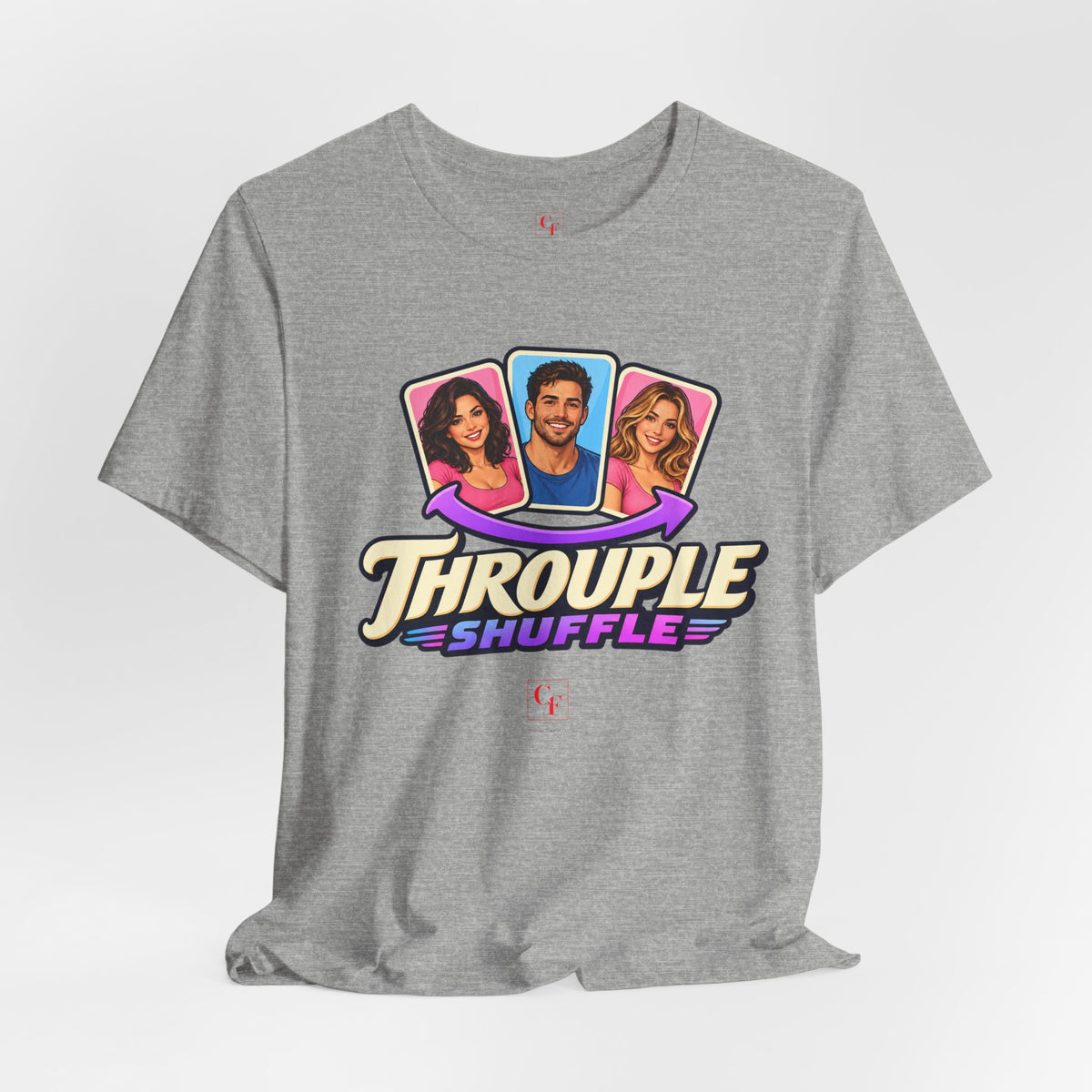 Throuple Shuffle Variation Tee