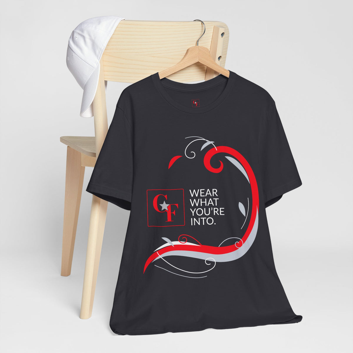 CF Originals "Wear What You're Into" Side Sweep Tee