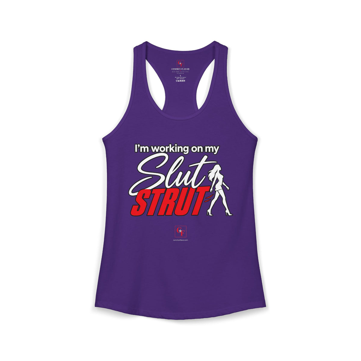 Slut Strut Variation Racerback Tank