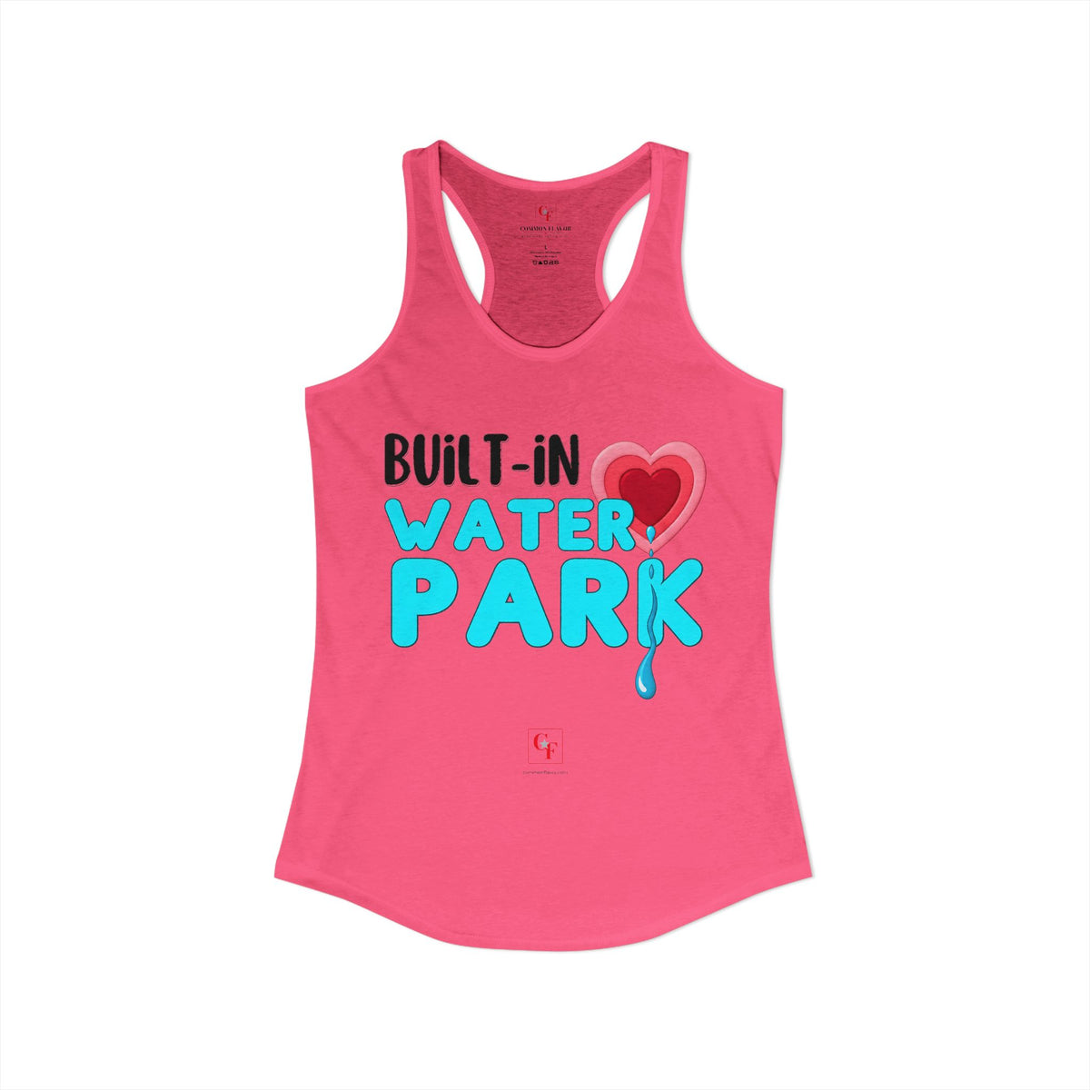 Built-In Water Park Original Depth Racerback Tank