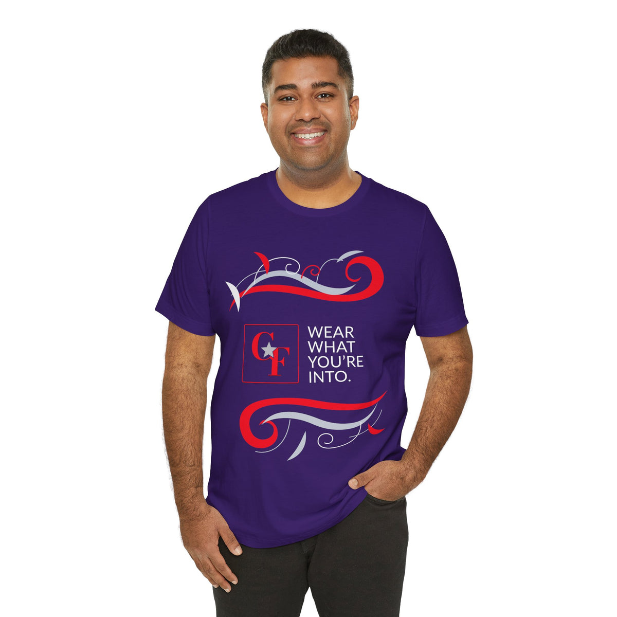CF Originals "Wear What You're Into" Flowing Twist Tee