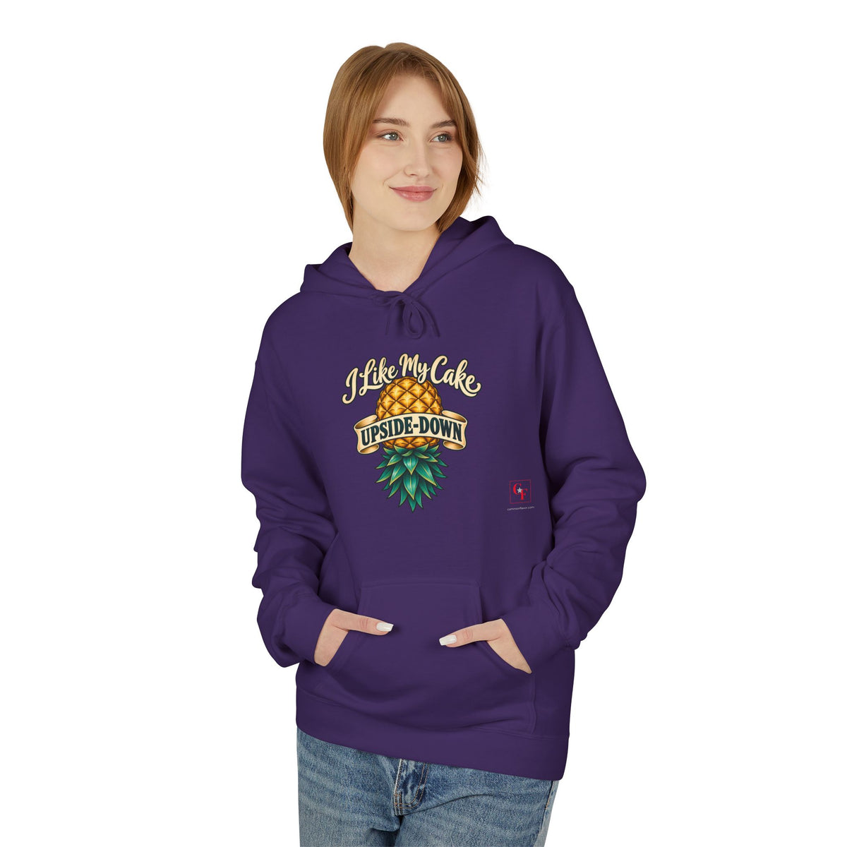 I Like My Cake Upside-Down Hoodie