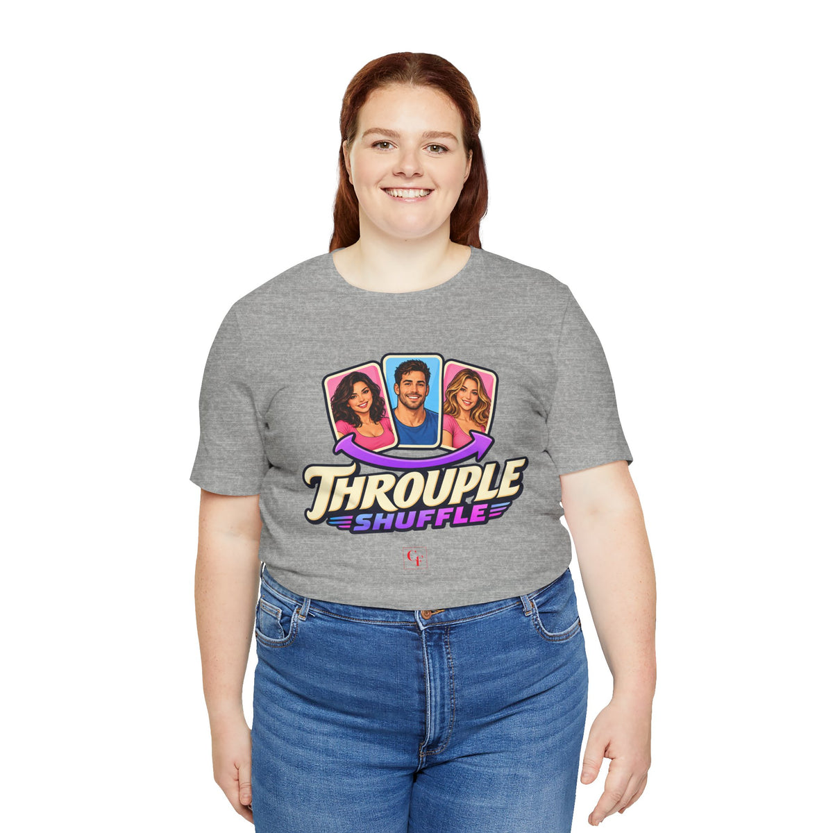 Throuple Shuffle Variation Tee
