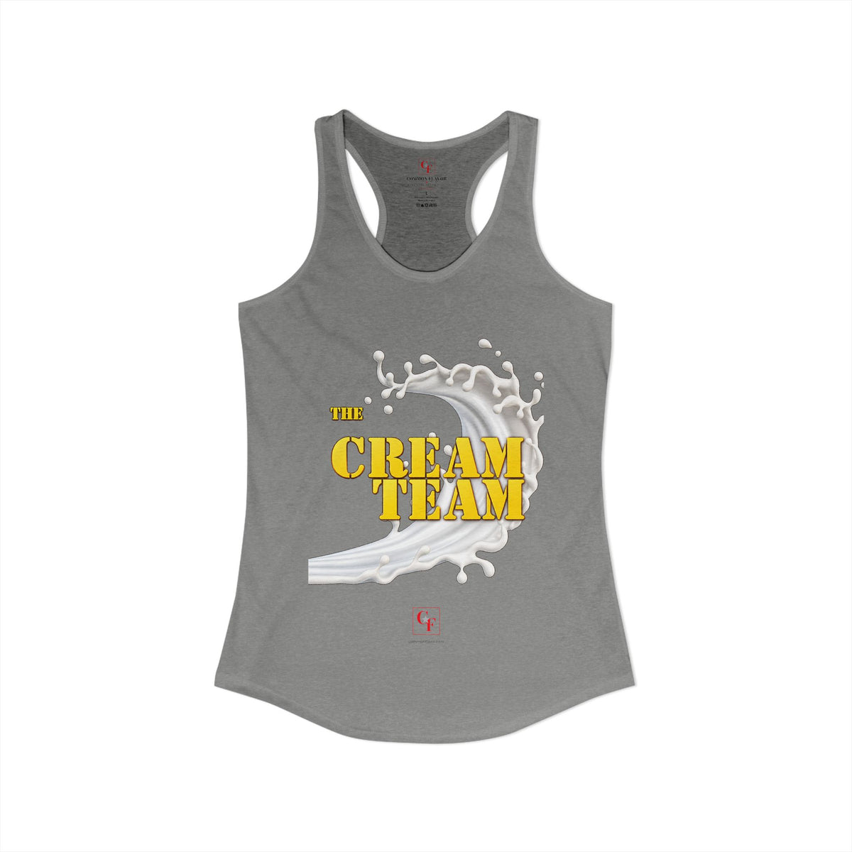 Cream Team Original Refresh Racerback Tank