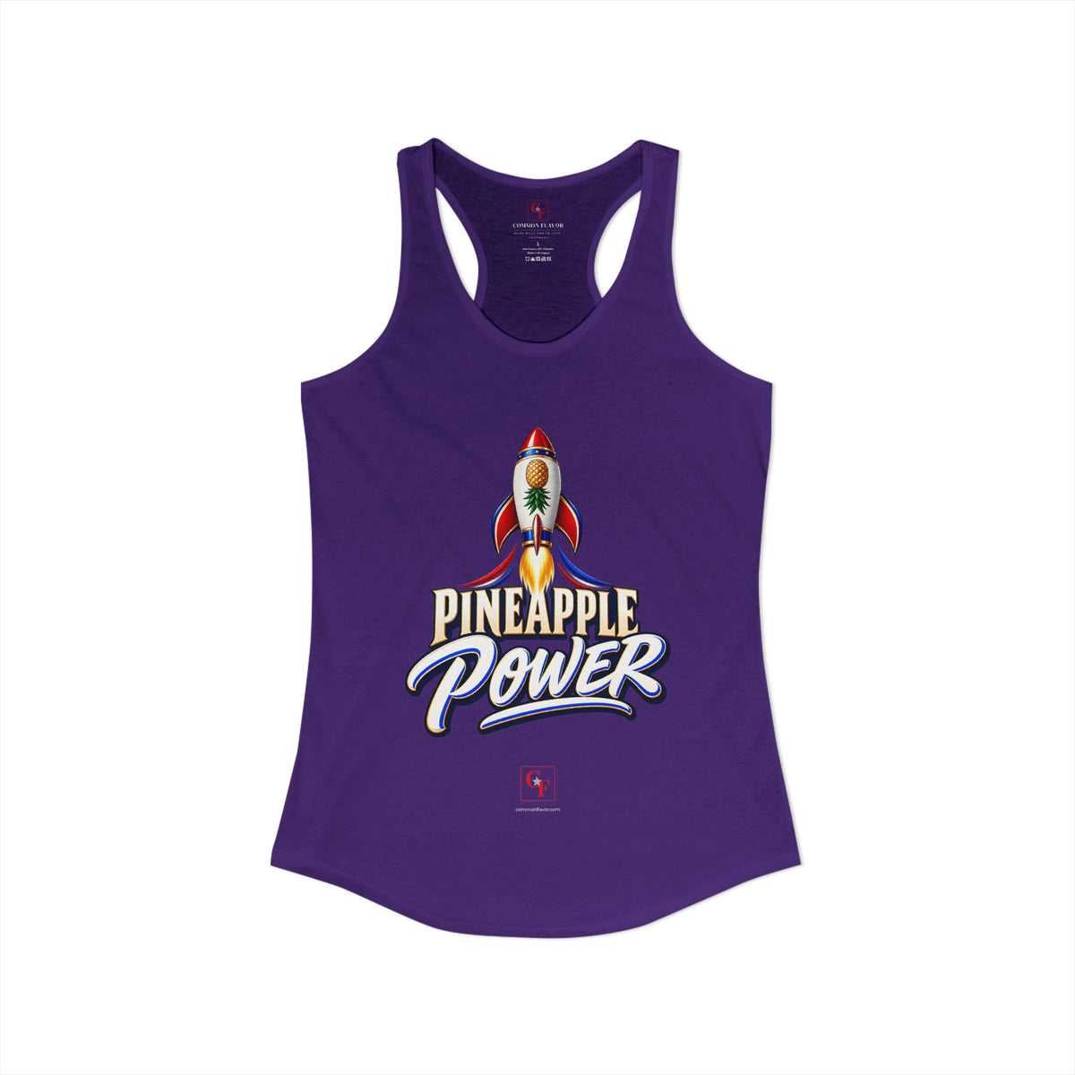 Pineapple Power Racerback Tank