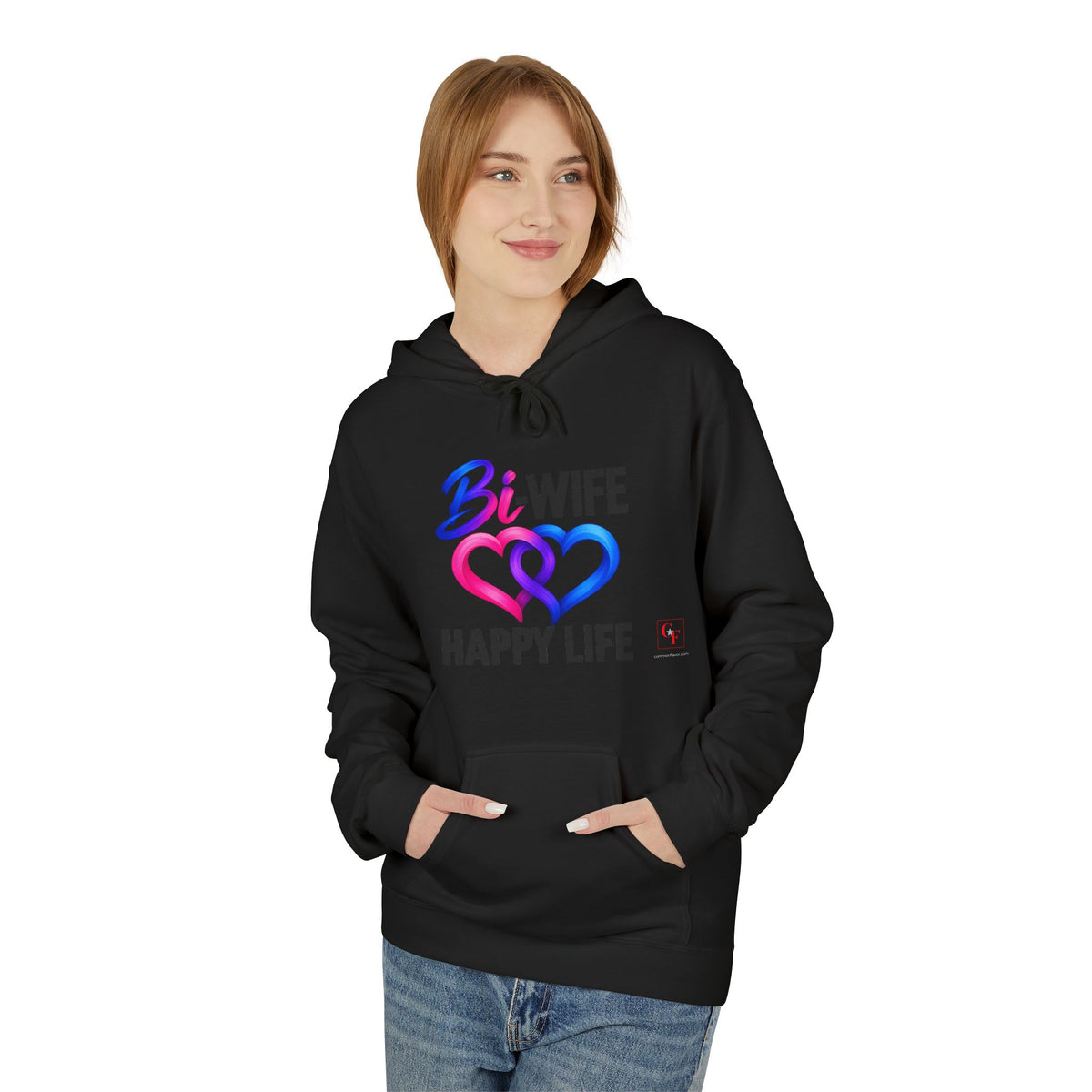 Bi Wife Happy Life Hoodie