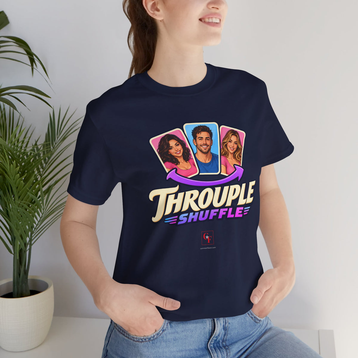 Throuple Shuffle Variation Tee