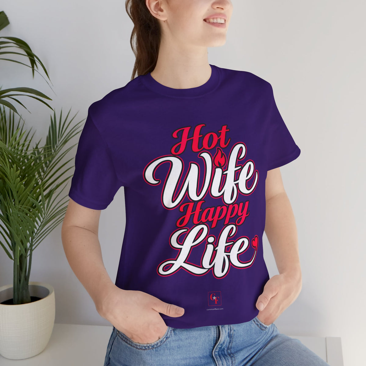 Hot Wife Happy Life Tee
