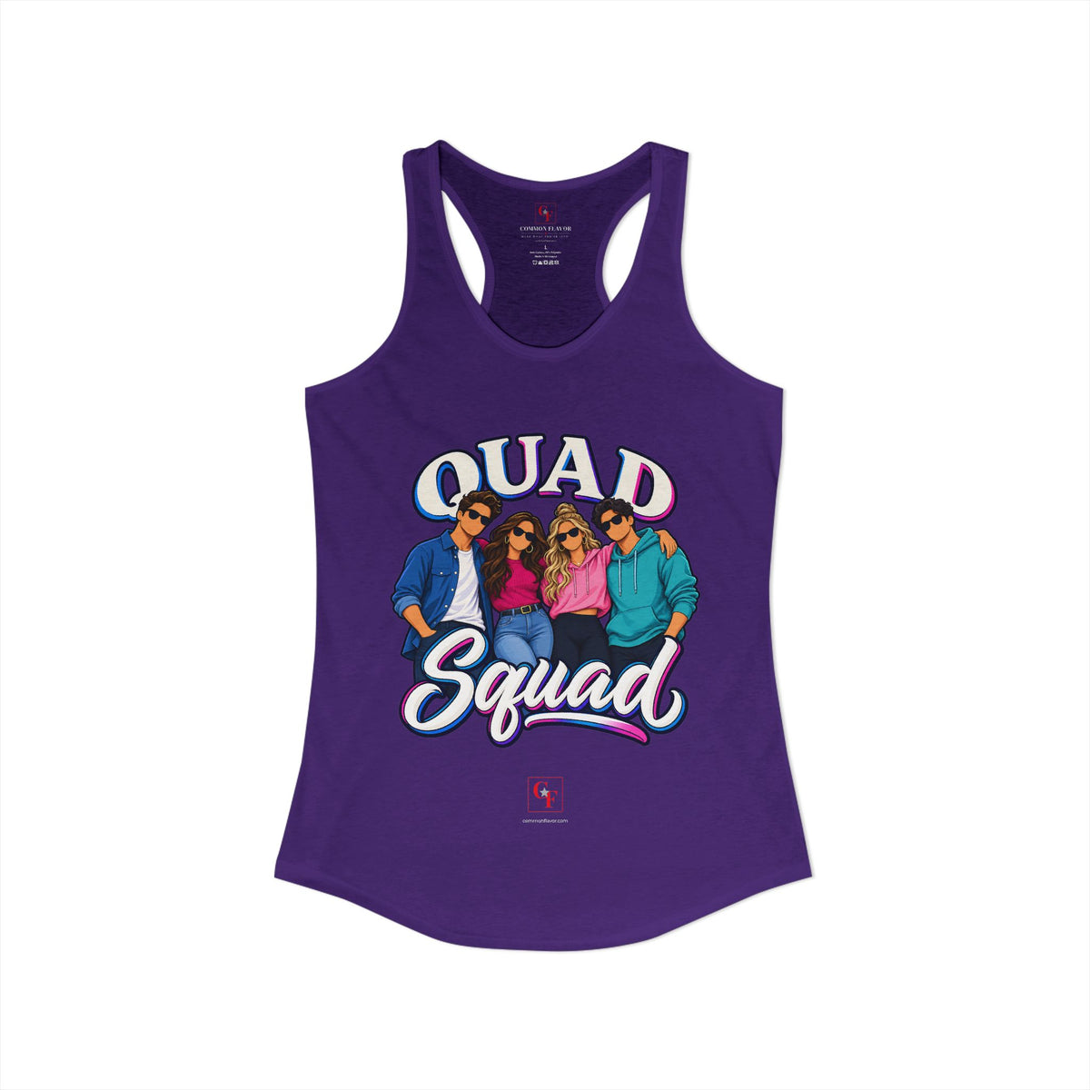 Quad Squad Racerback Tank