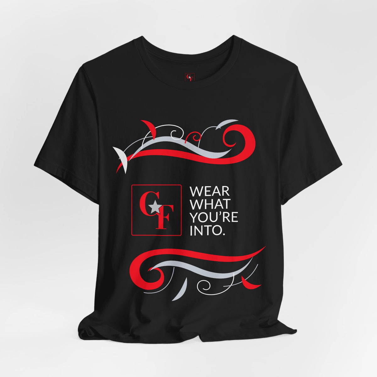 CF Originals "Wear What You're Into" Flowing Twist Tee