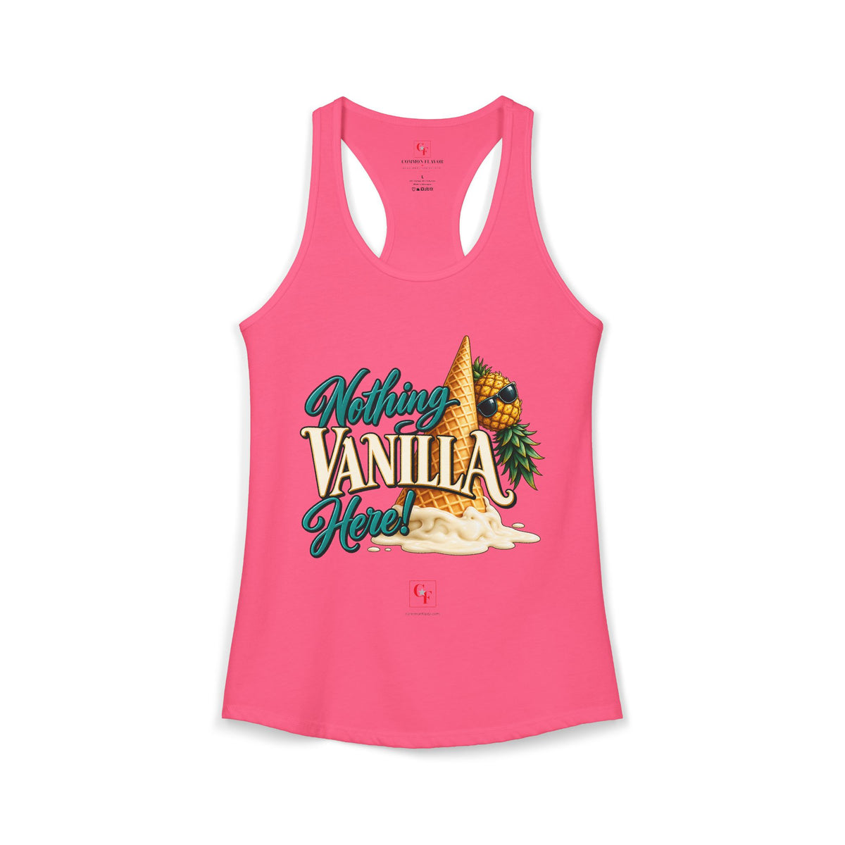 Nothing Vanilla Here Racerback Tank