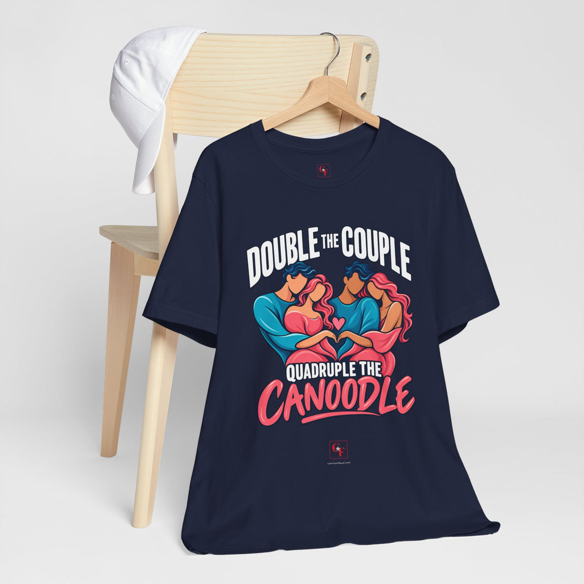 Double Couple Quad Canoodle Tee