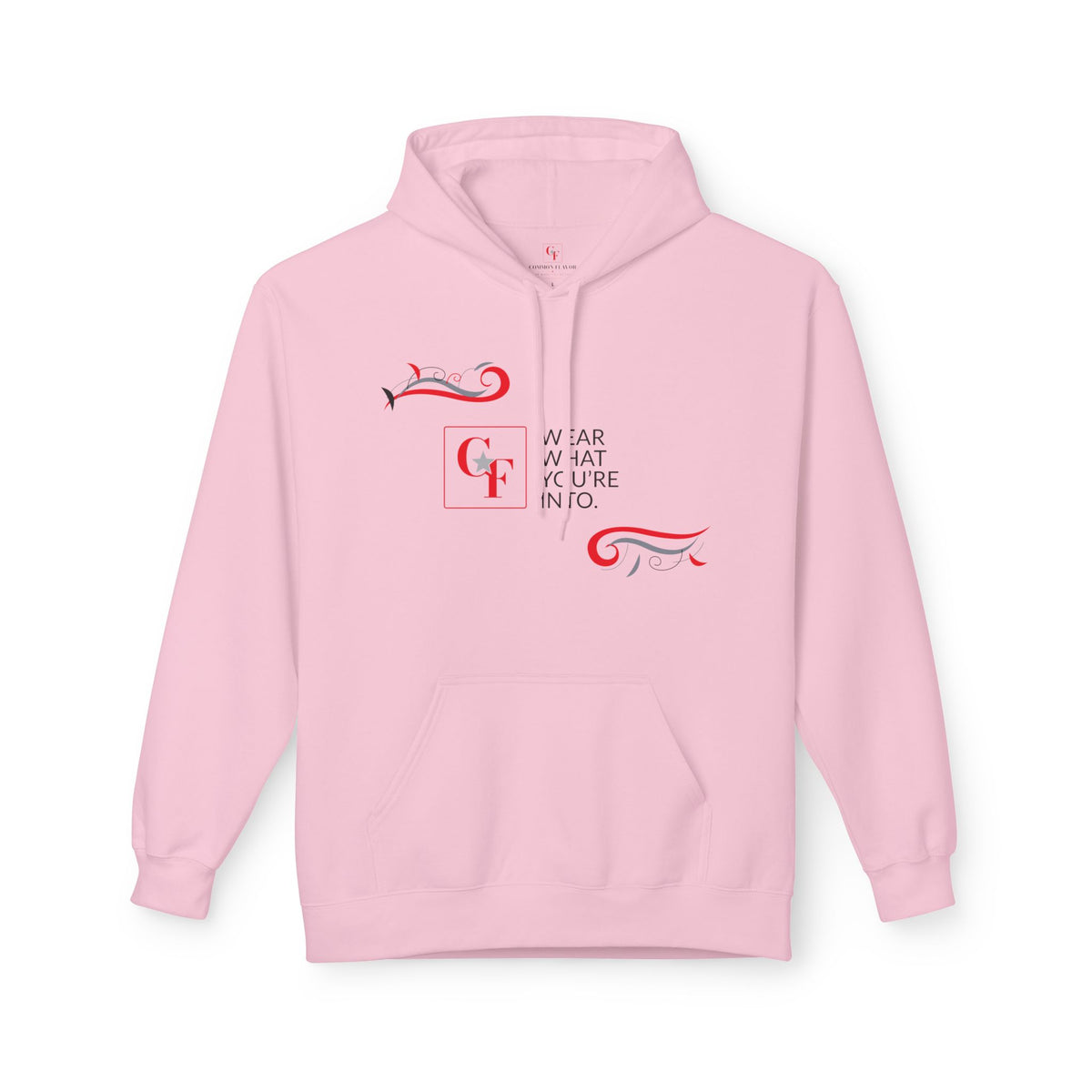 CF Originals "Wear What You're Into" Flowing Twist Hoodie