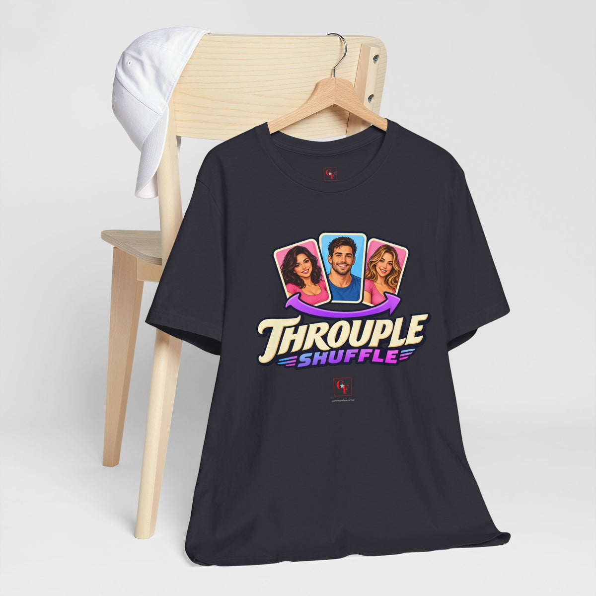 Throuple Shuffle Variation Tee