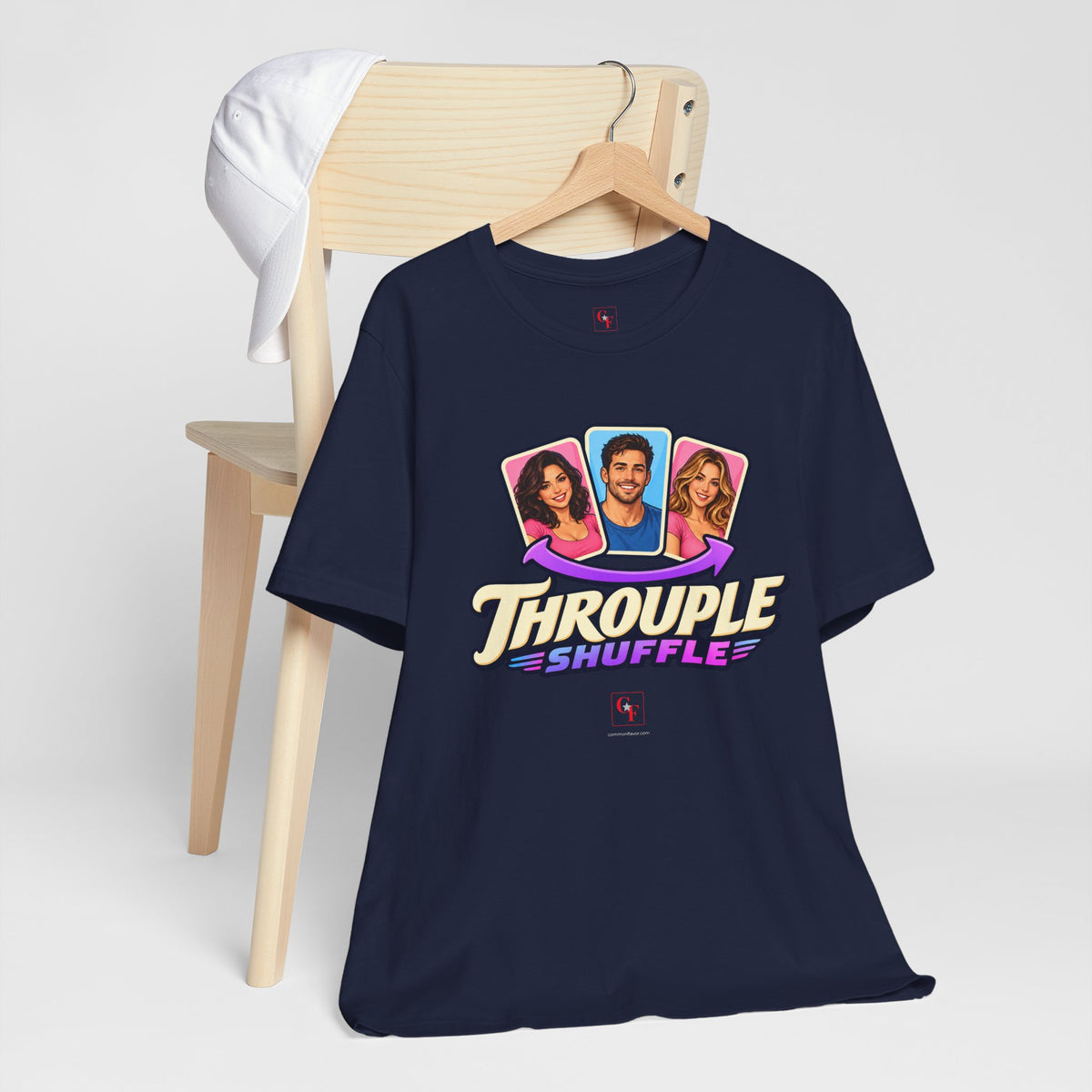 Throuple Shuffle Variation Tee
