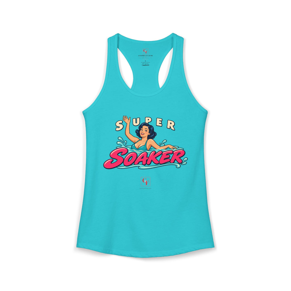 Super Soaker Female Variation Racerback Tank