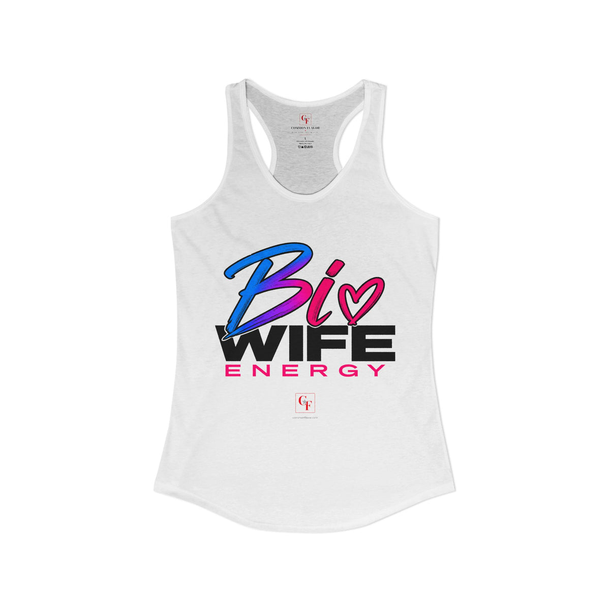 Bi Wife Energy Racerback Tank