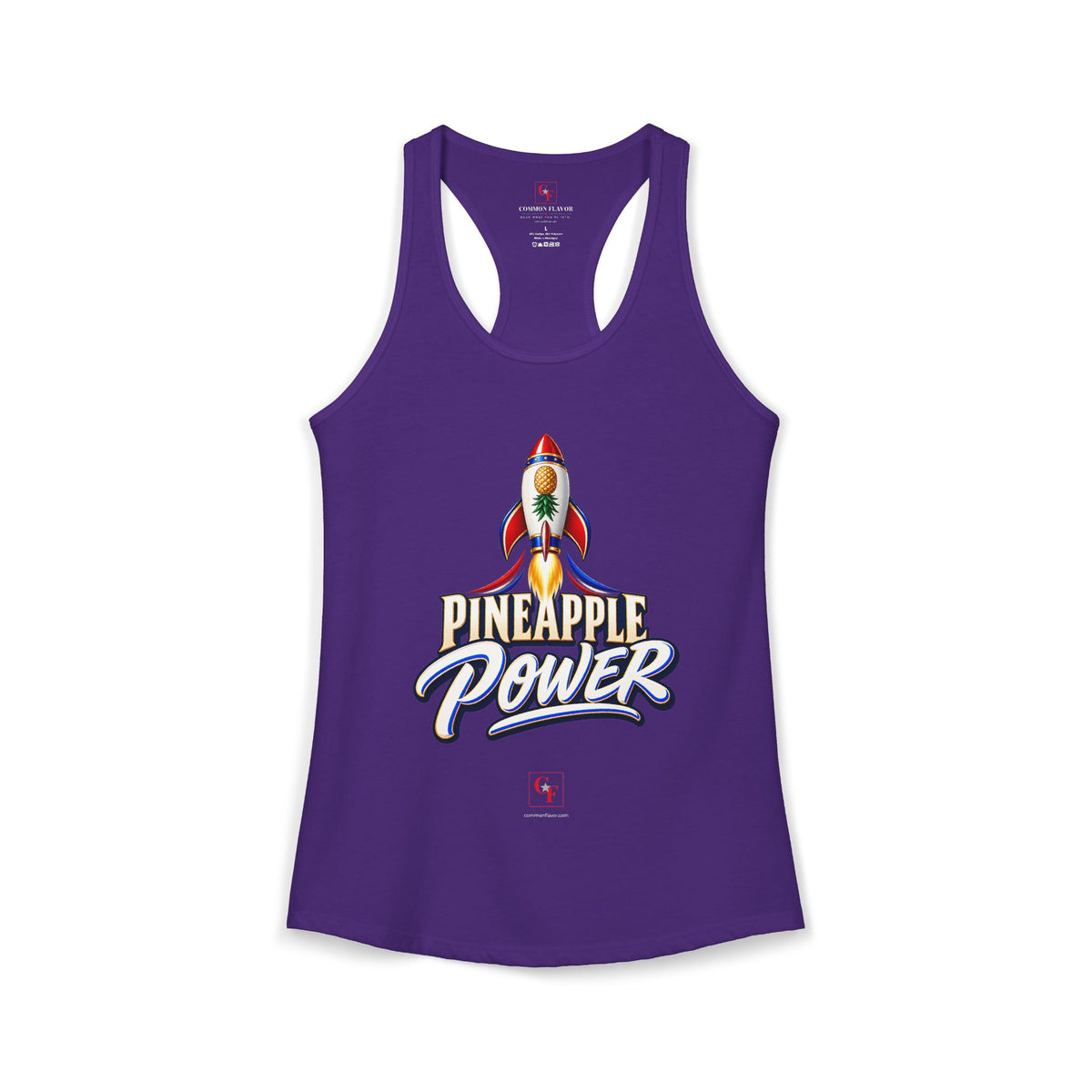 Pineapple Power Racerback Tank