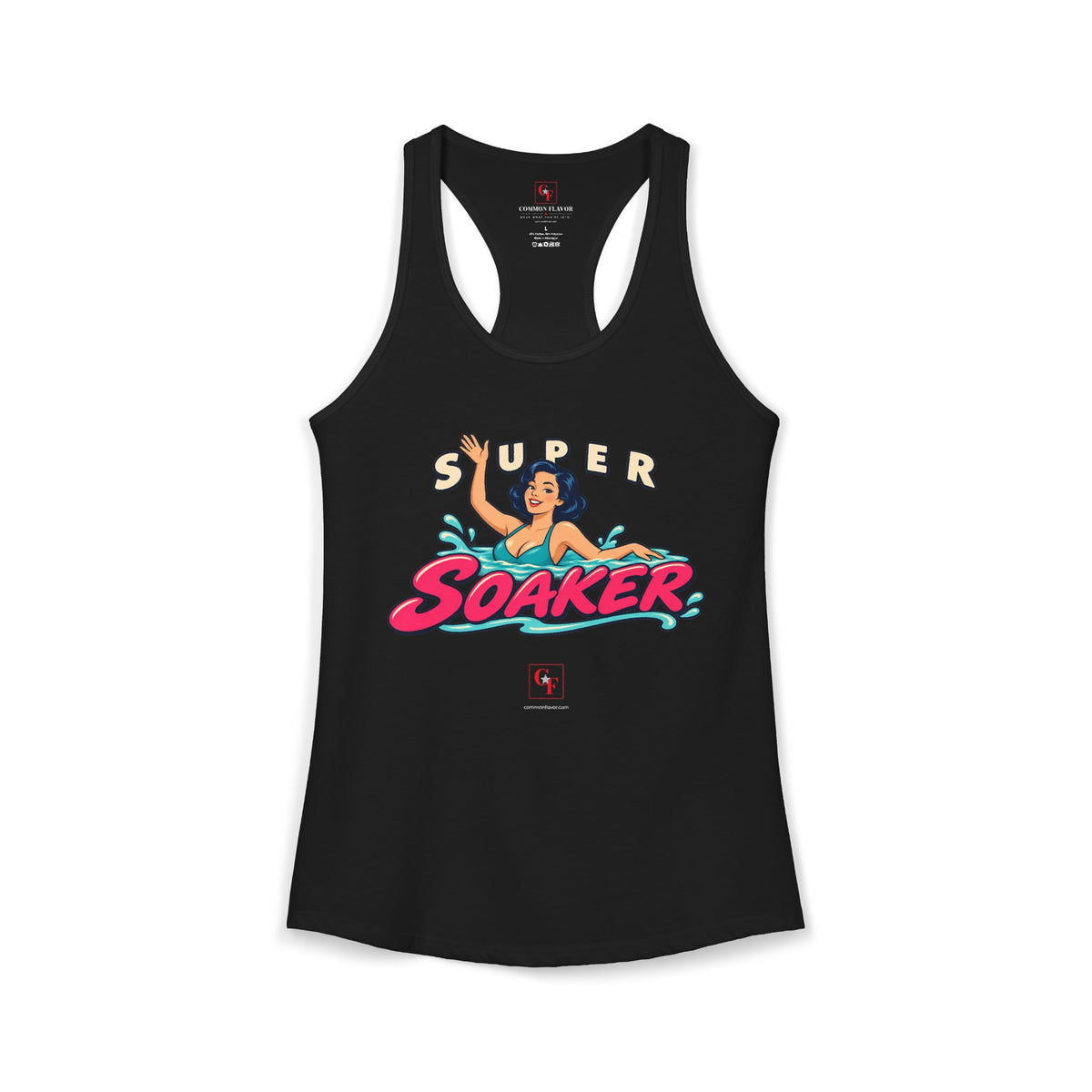 Super Soaker Female Variation Racerback Tank