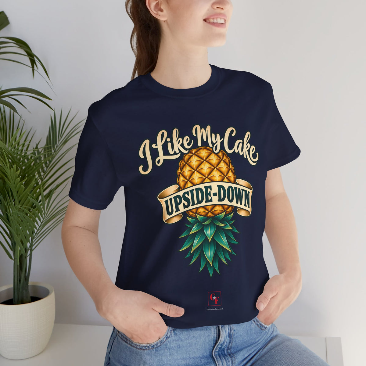 I Like My Cake Upside-Down Tee