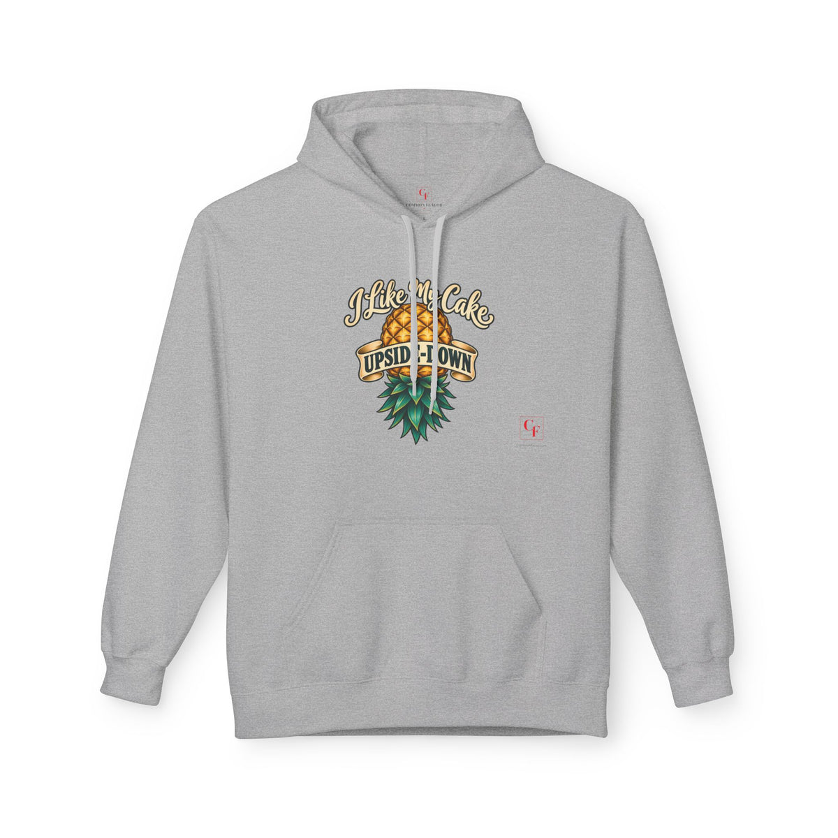 I Like My Cake Upside-Down Hoodie