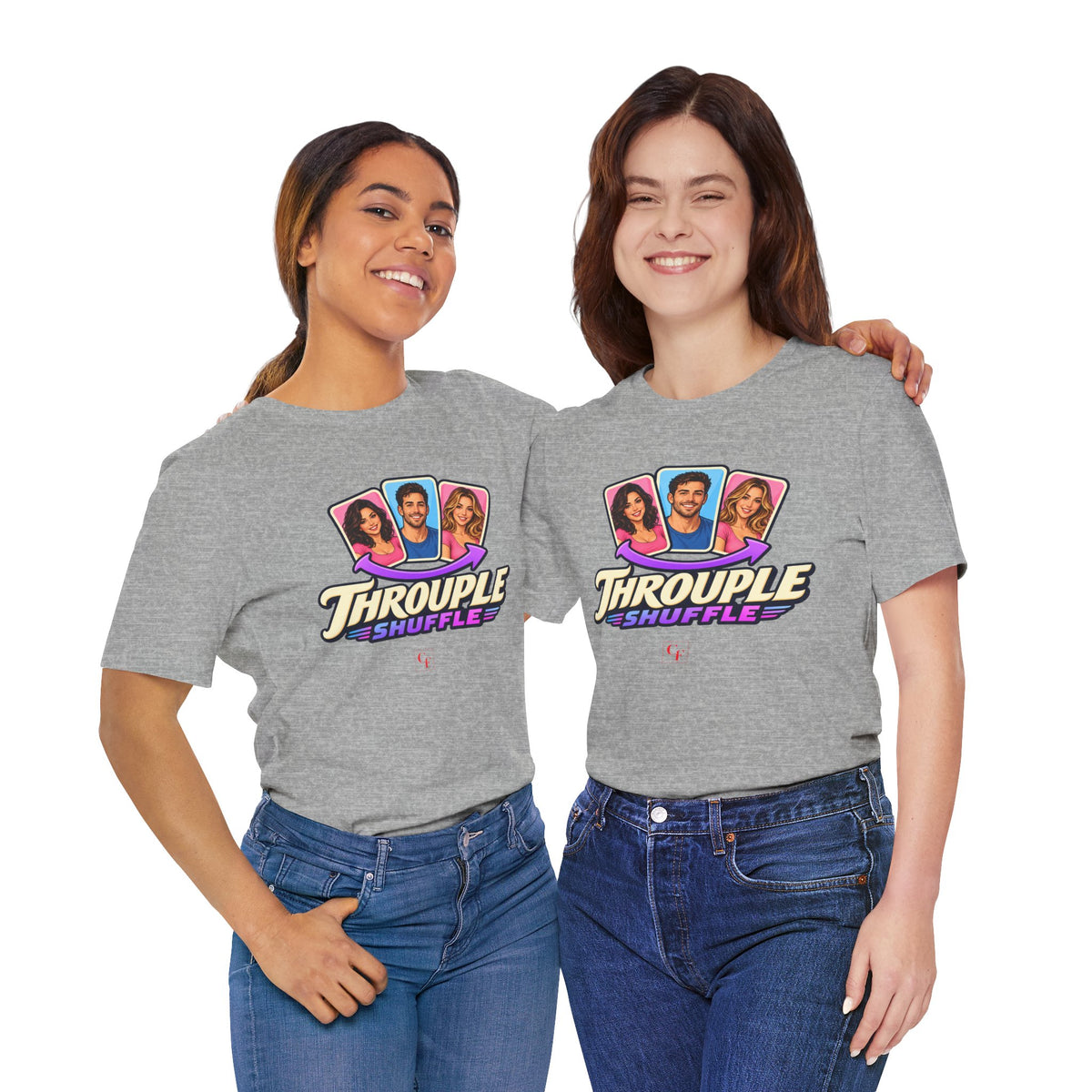 Throuple Shuffle Variation Tee