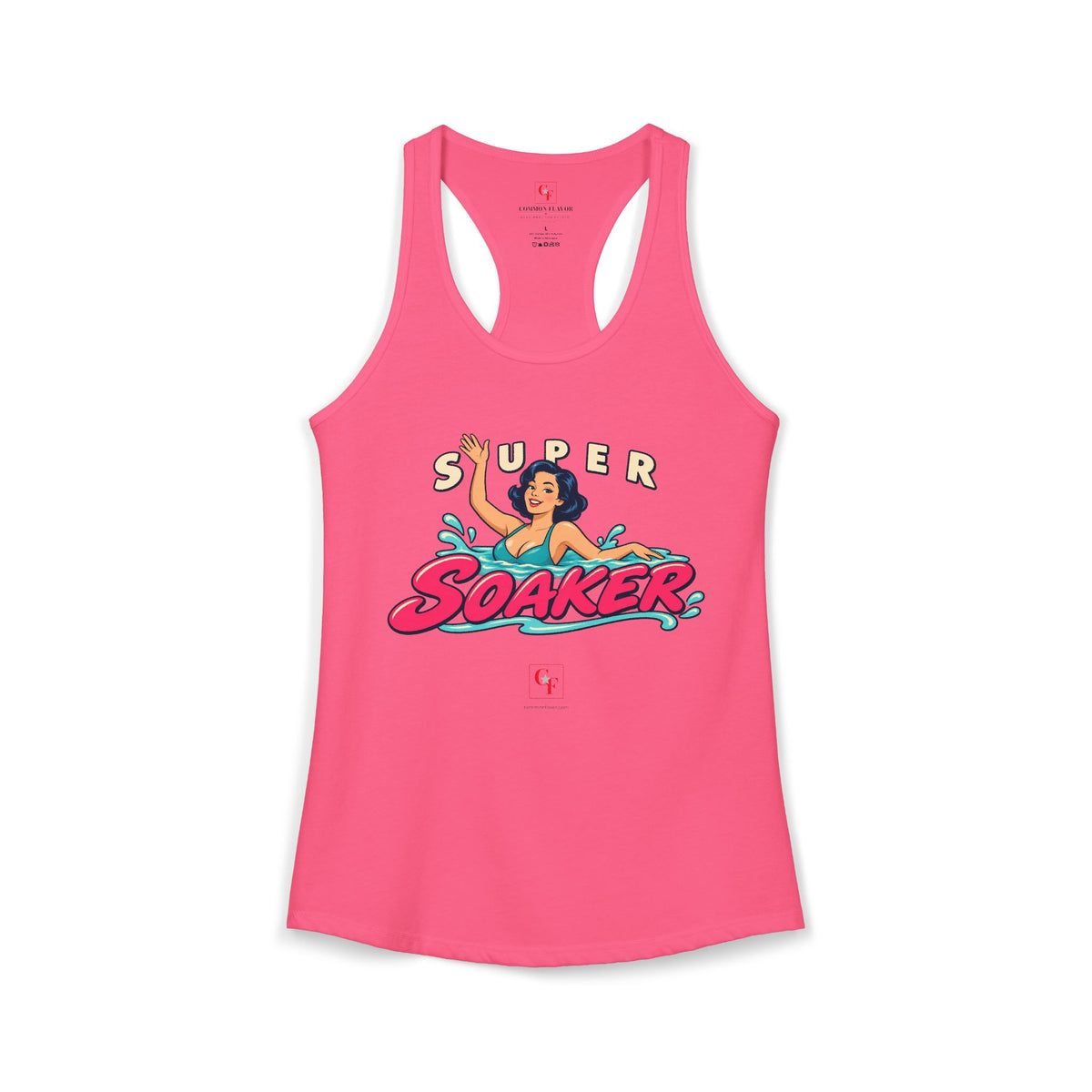 Super Soaker Female Variation Racerback Tank