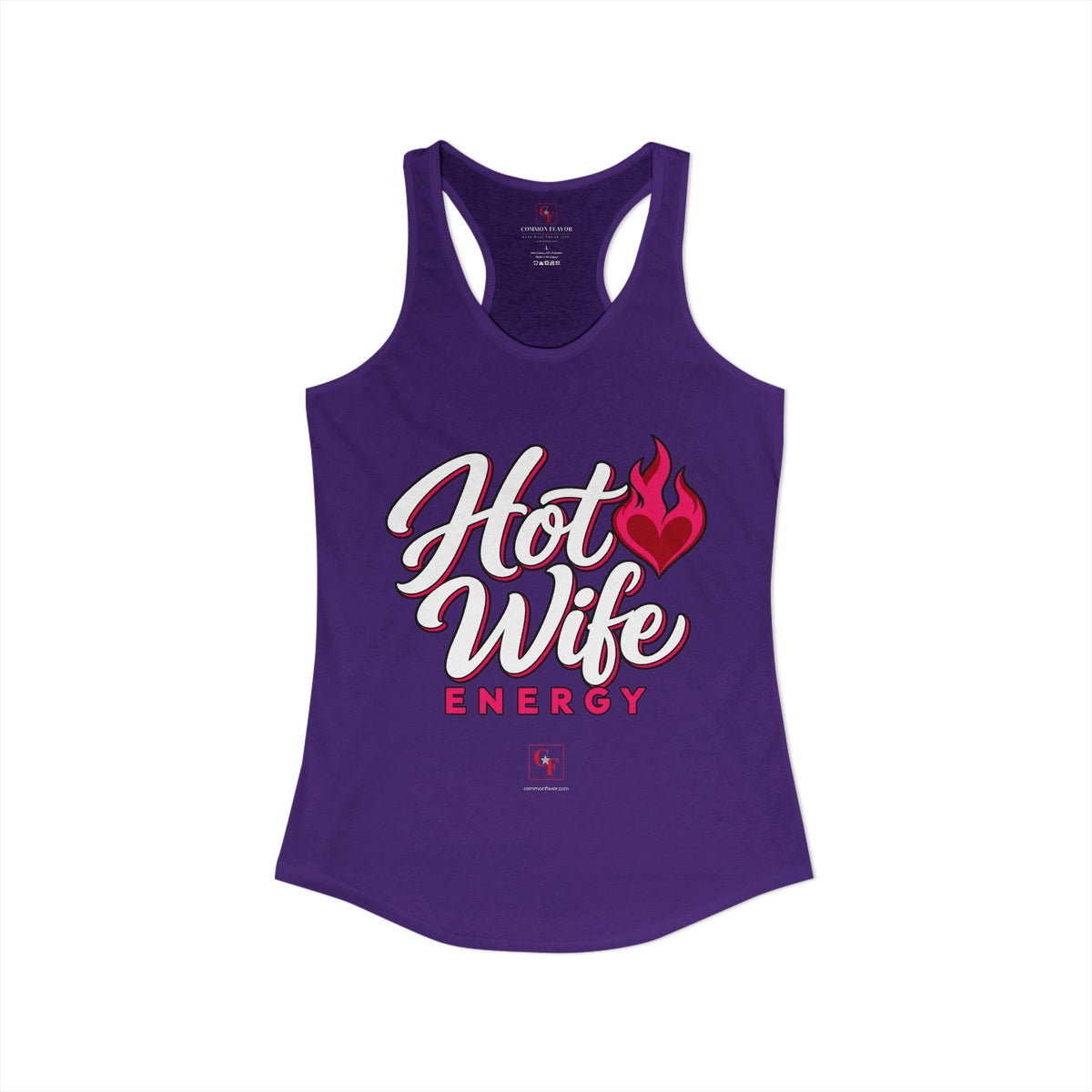 Hot Wife Energy Racerback Tank