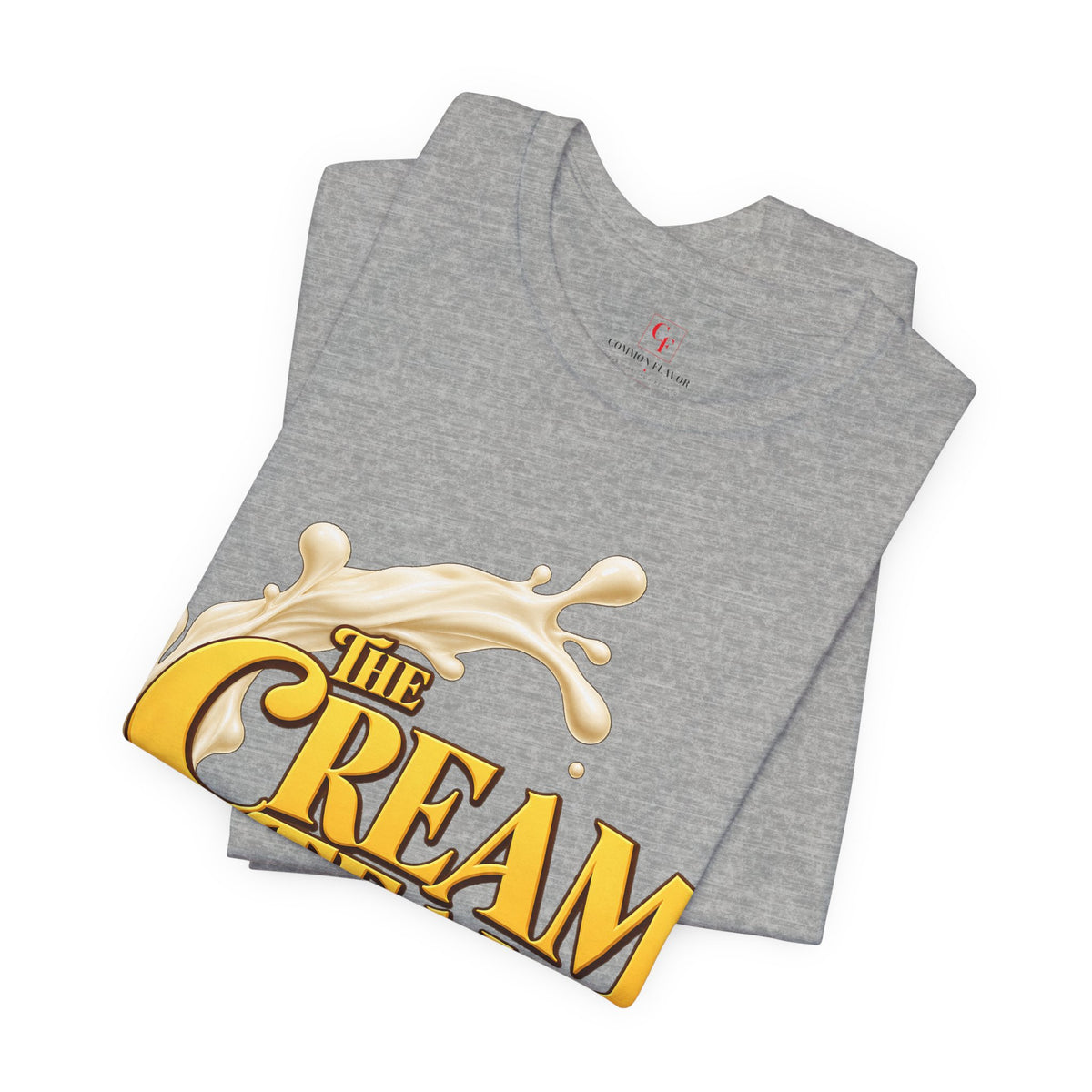 Cream Team Splash Tee