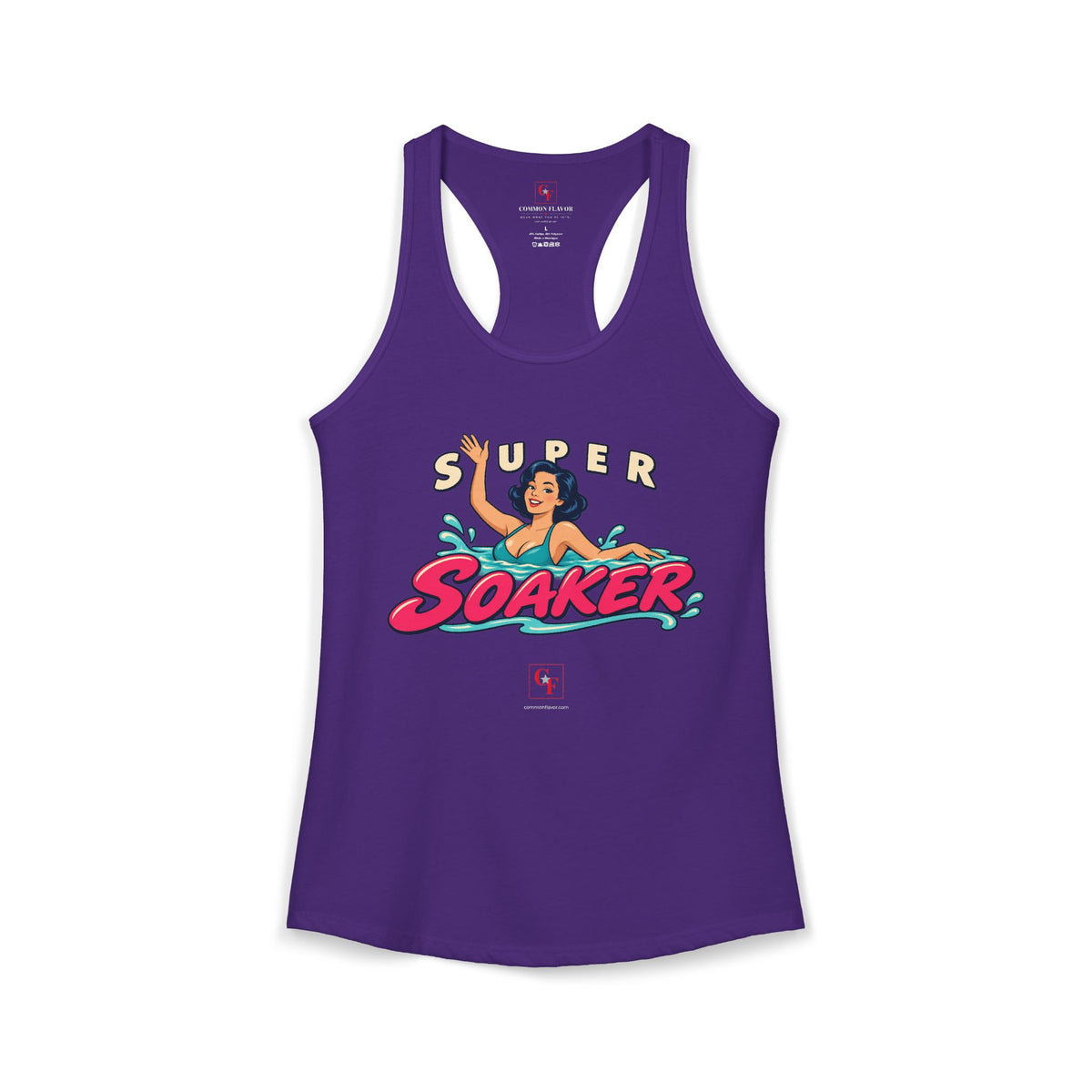 Super Soaker Female Variation Racerback Tank