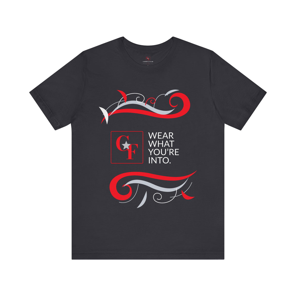 CF Originals "Wear What You're Into" Flowing Twist Tee