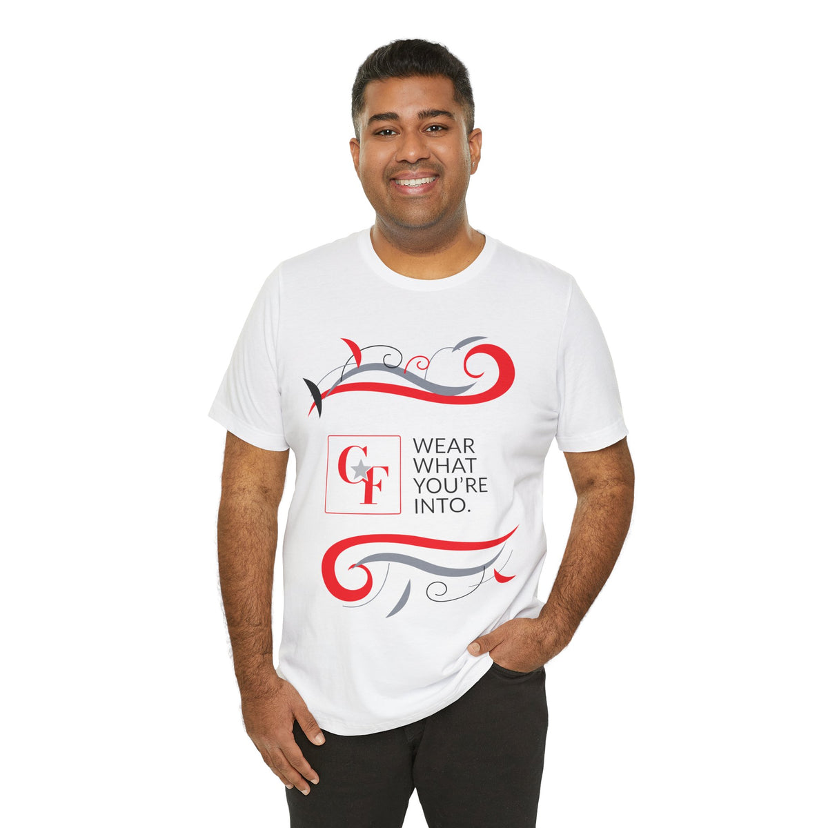 CF Originals "Wear What You're Into" Flowing Twist Tee